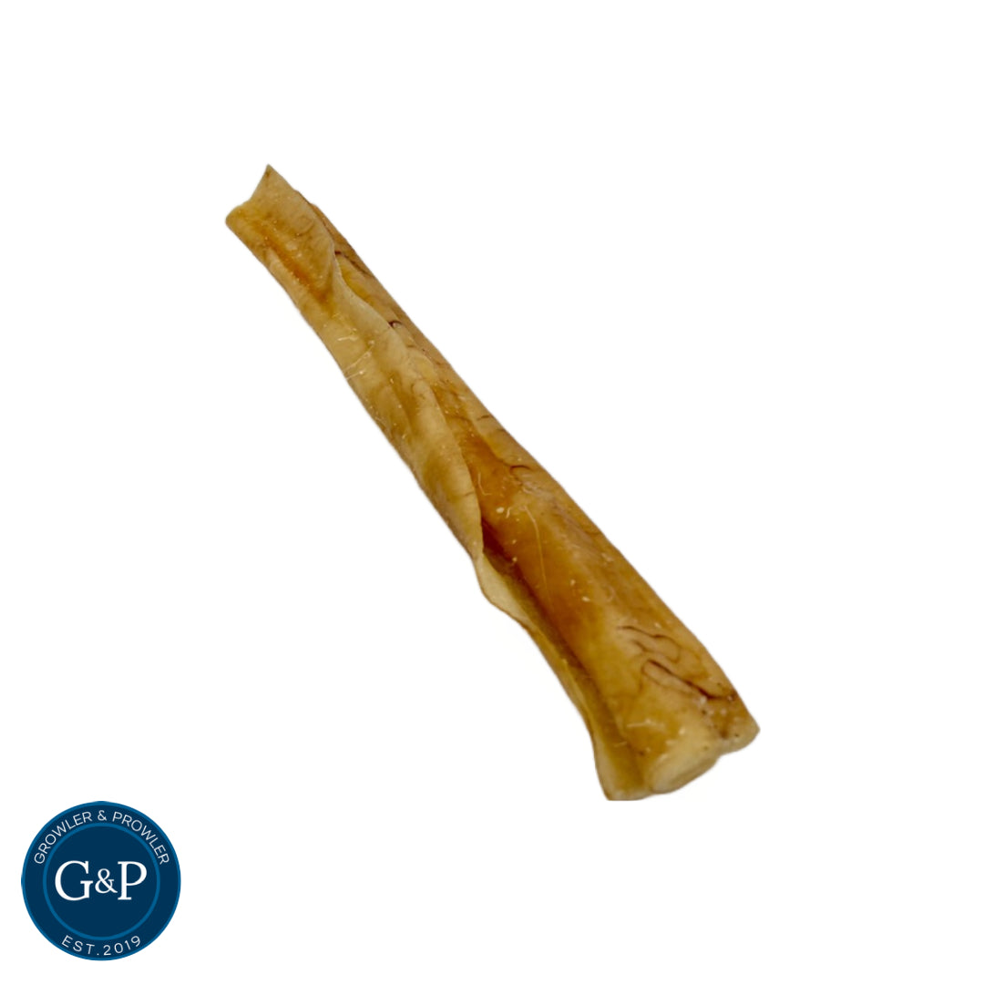 A delicious and durable pork roll chew by Growler & Prowler. These all-natural treats are perfect for keeping your dog entertained and healthy